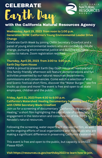 CNRA Events Flyer